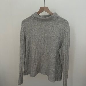 Banana Republic Light Gray Wool Sweater